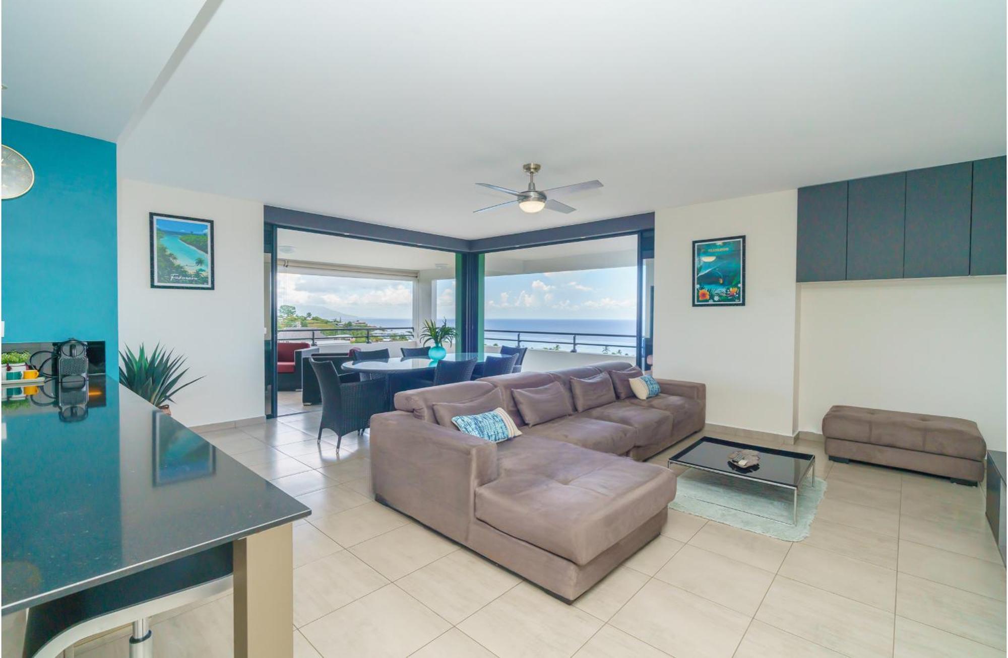 Апартаменти Kaili Ocean View Luxury 2Br Ac Throughout Fiber Wifi & Pool Папеете Екстер'єр фото