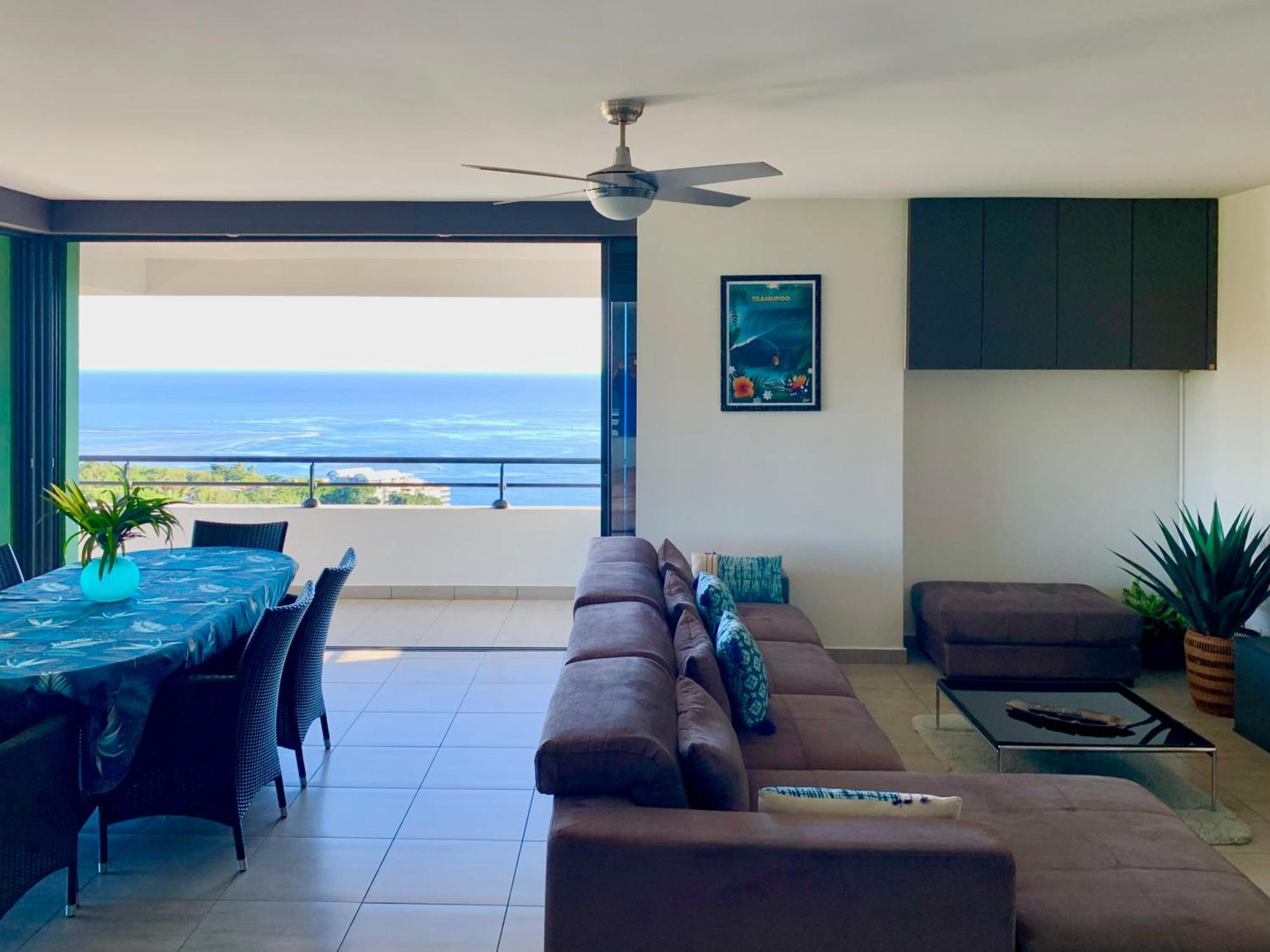 Апартаменти Kaili Ocean View Luxury 2Br Ac Throughout Fiber Wifi & Pool Папеете Екстер'єр фото